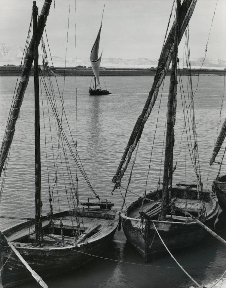 The Nile, Luxor, Egypt by Paul Strand