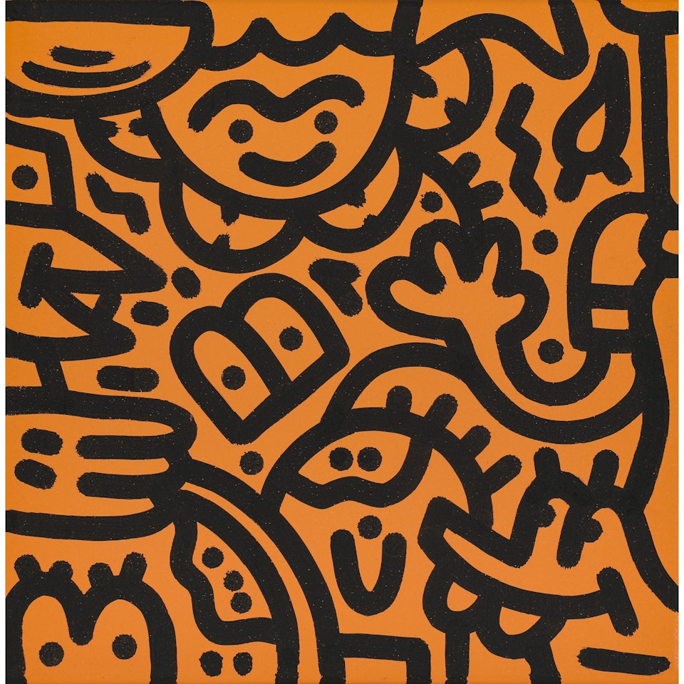 A PIECE OF ‘RAINBOW DOODLE' by MR DOODLE