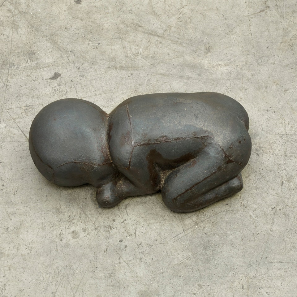 Iron Baby by Antony Gormley