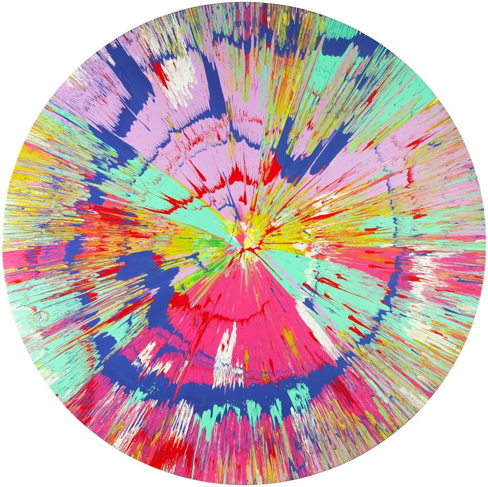 Beautiful, Bubblegum, Pizza, My Little Pony, Barbie Vomit Painting by Damien Hirst