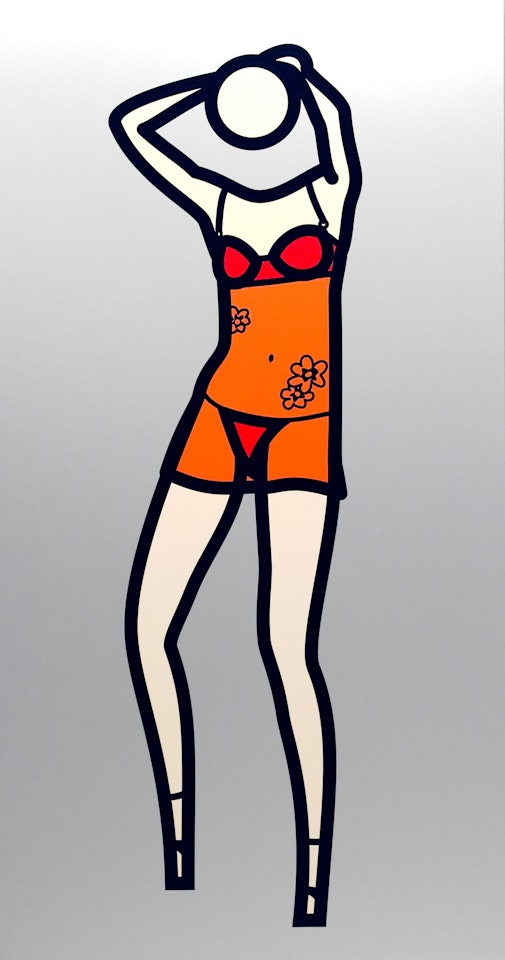 This is Shahnoza. 31 by Julian Opie