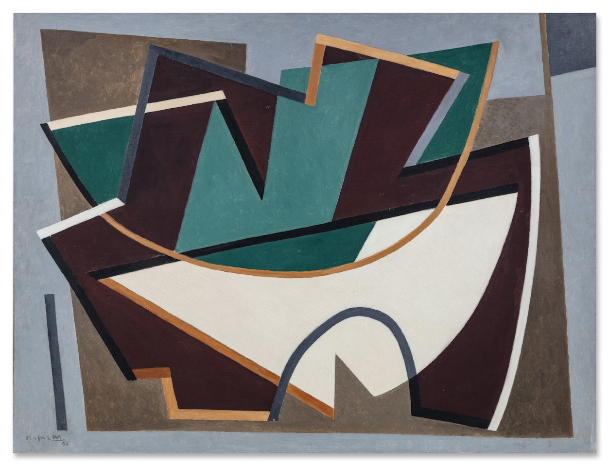 Intersections n°1 by Alberto Magnelli