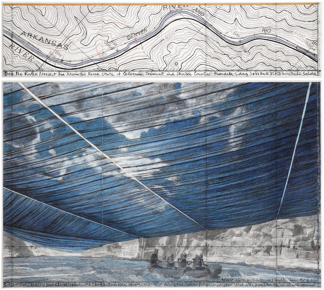Over the River (Project for Arkansas River, State of Colorado) by Christo