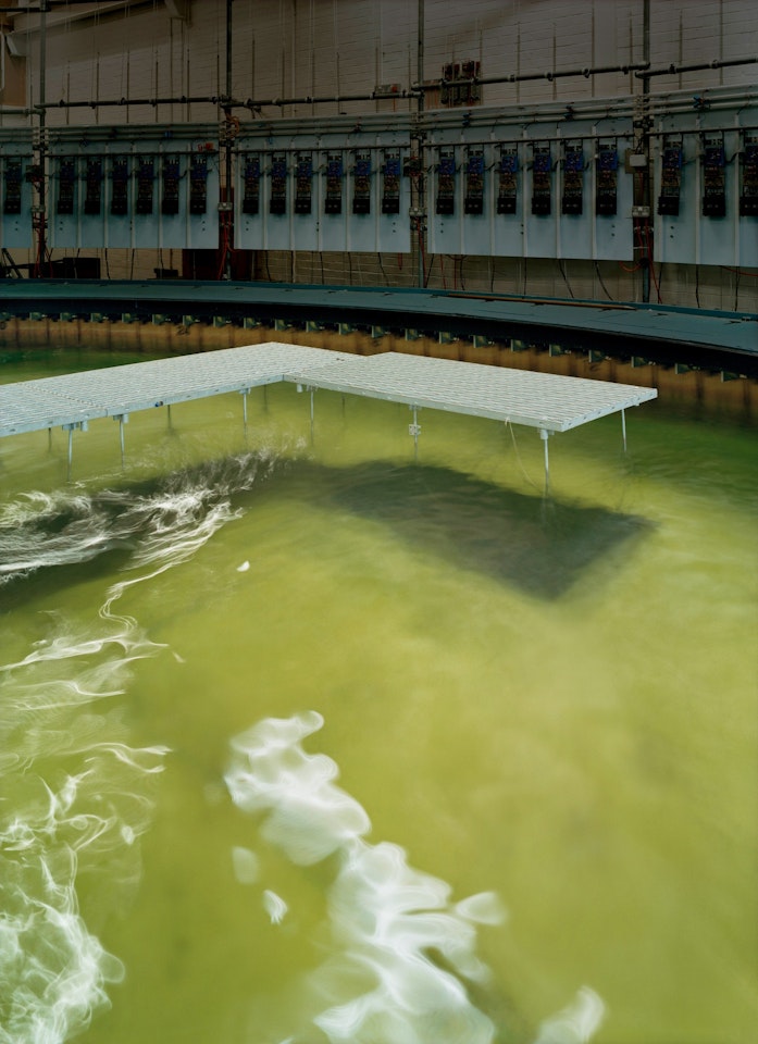 Curved Wave Tank, The University of Edinburgh by Thomas Struth