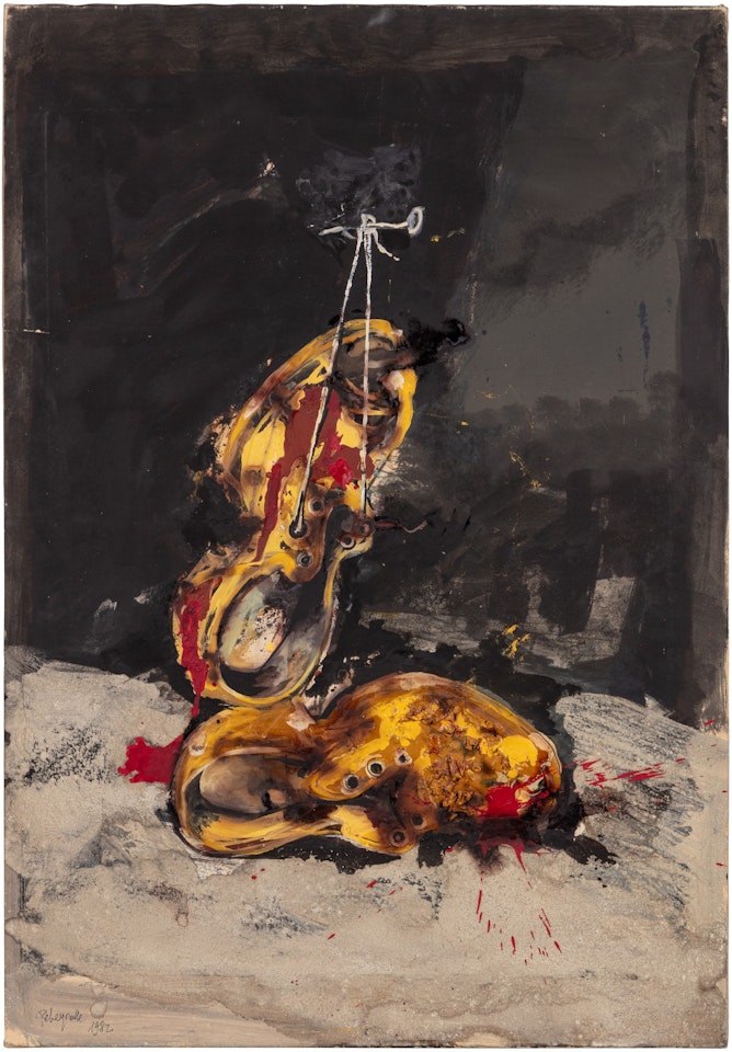 Souliers n°8 (série "Les Évasions manquées") by Paul Rebeyrolle