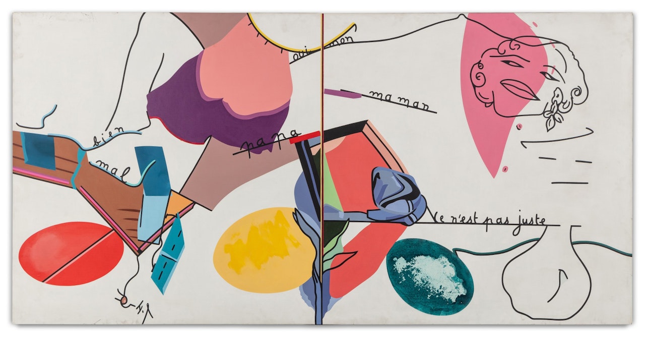 Étude pour Maman by Hervé Telemaque