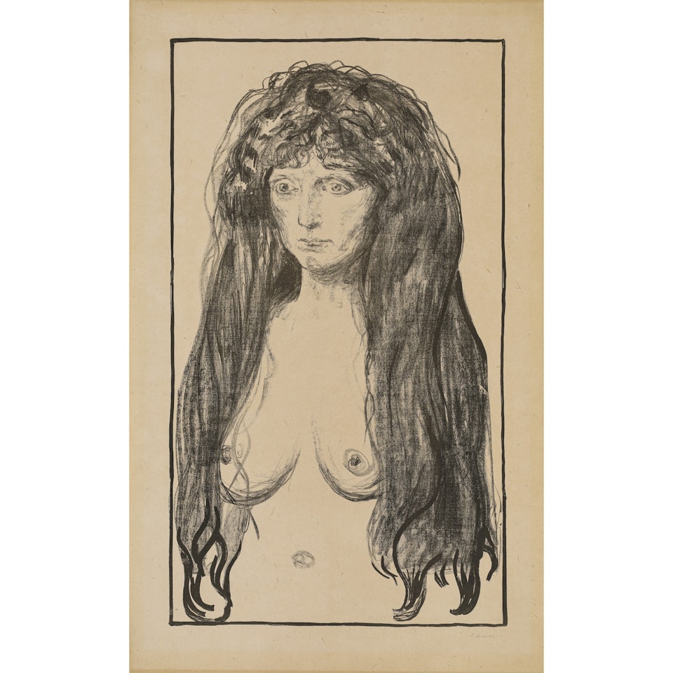 THE SIN by Edvard Munch