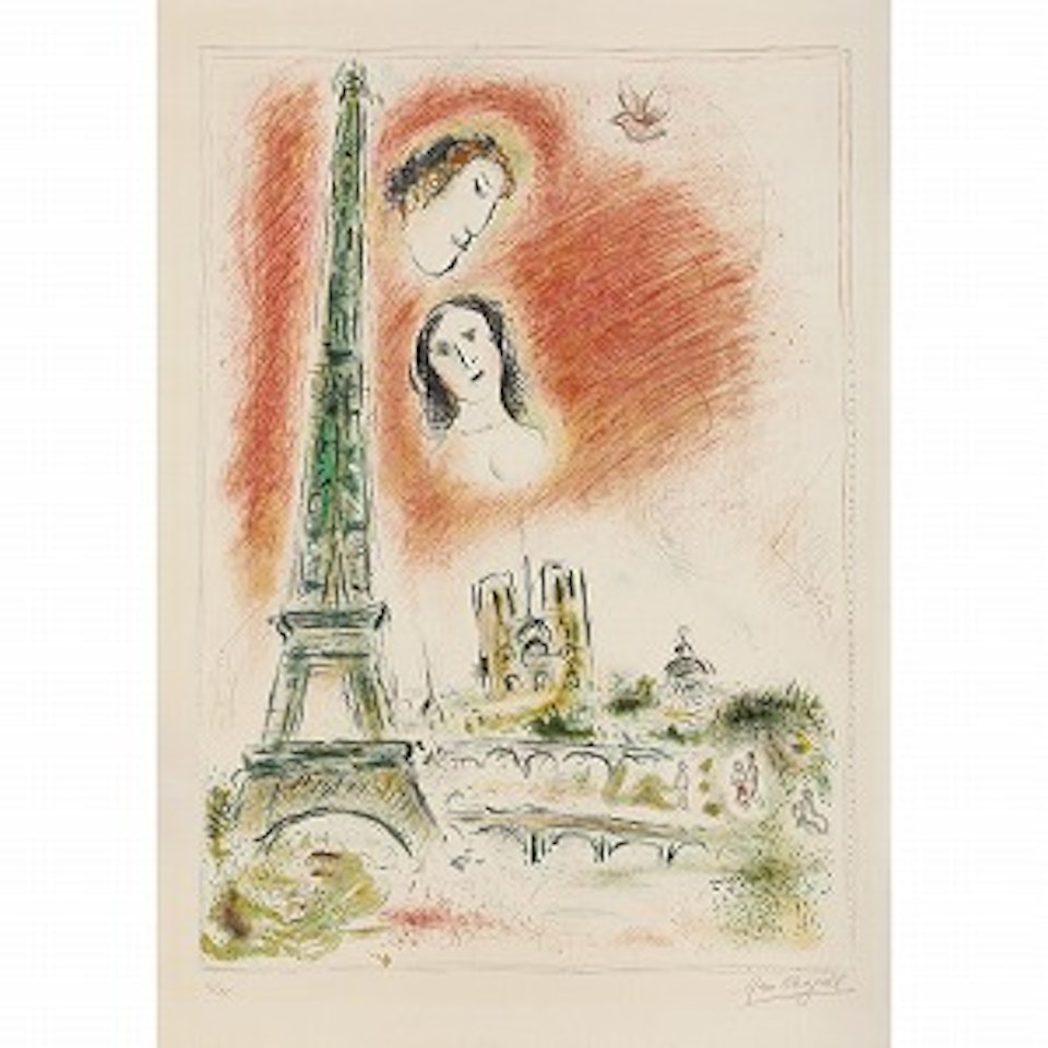 LE RÊVE DE PARIS / THE DREAM OF PARIS by Marc Chagall