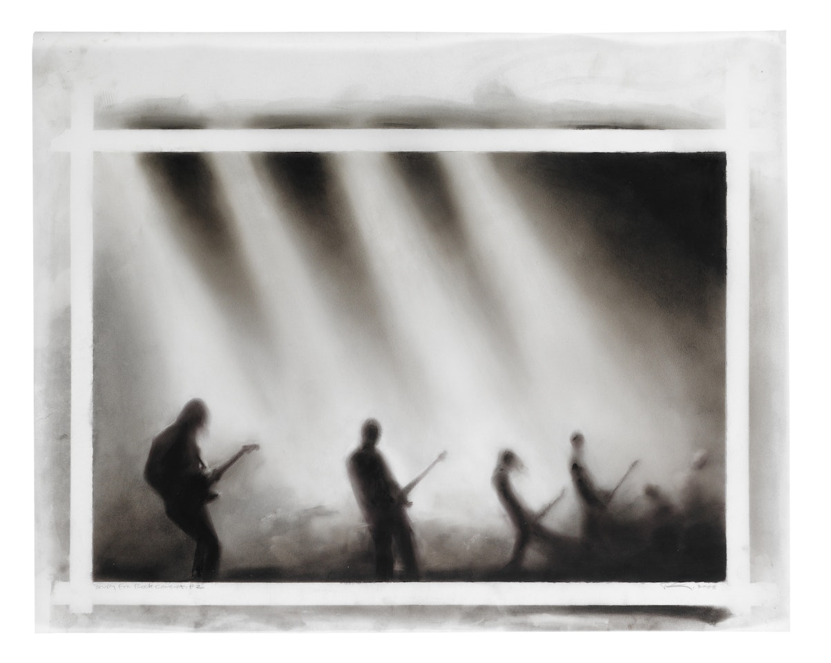Study for Rock Concert #2 by Robert Longo