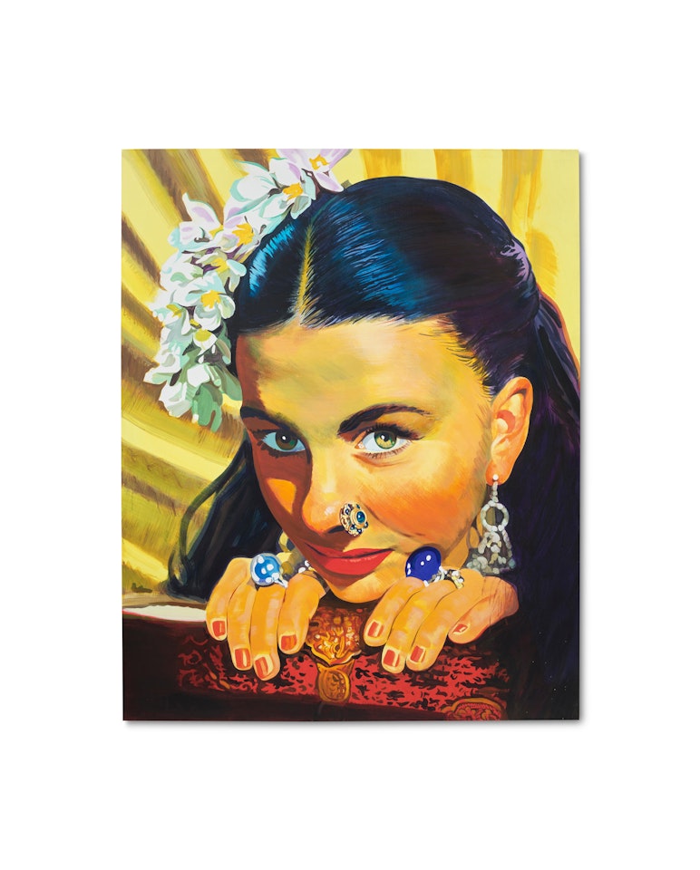 Cinémonde N° 10, Le Narcisse noir, Jean Simmons   (D'ap. photo Gaumont Eagle-lion)  by Bernard Rancillac