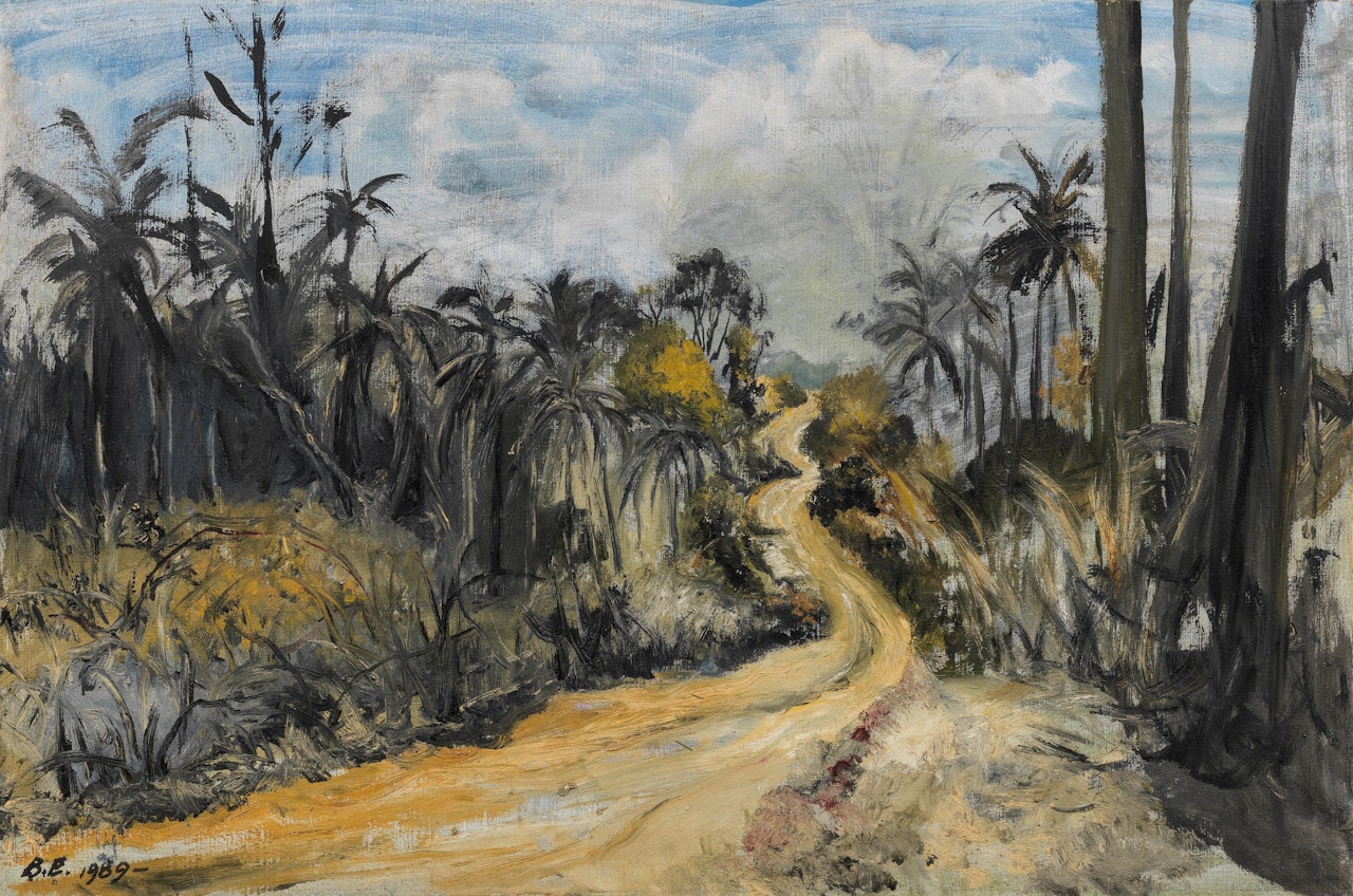 A Forest Road by Ben Enwonwu