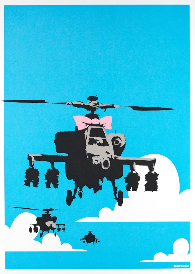 Happy Chopper by Banksy