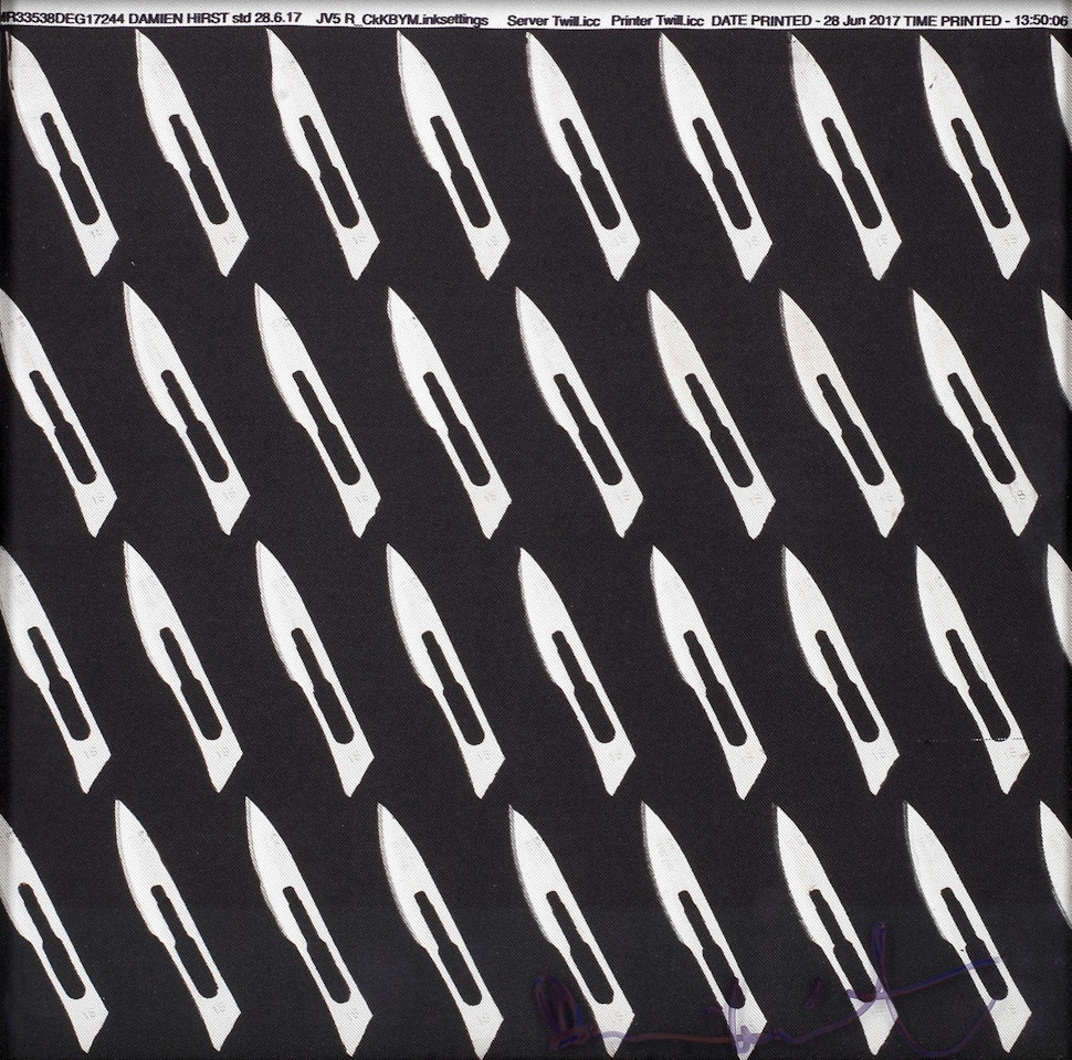Razors by Damien Hirst