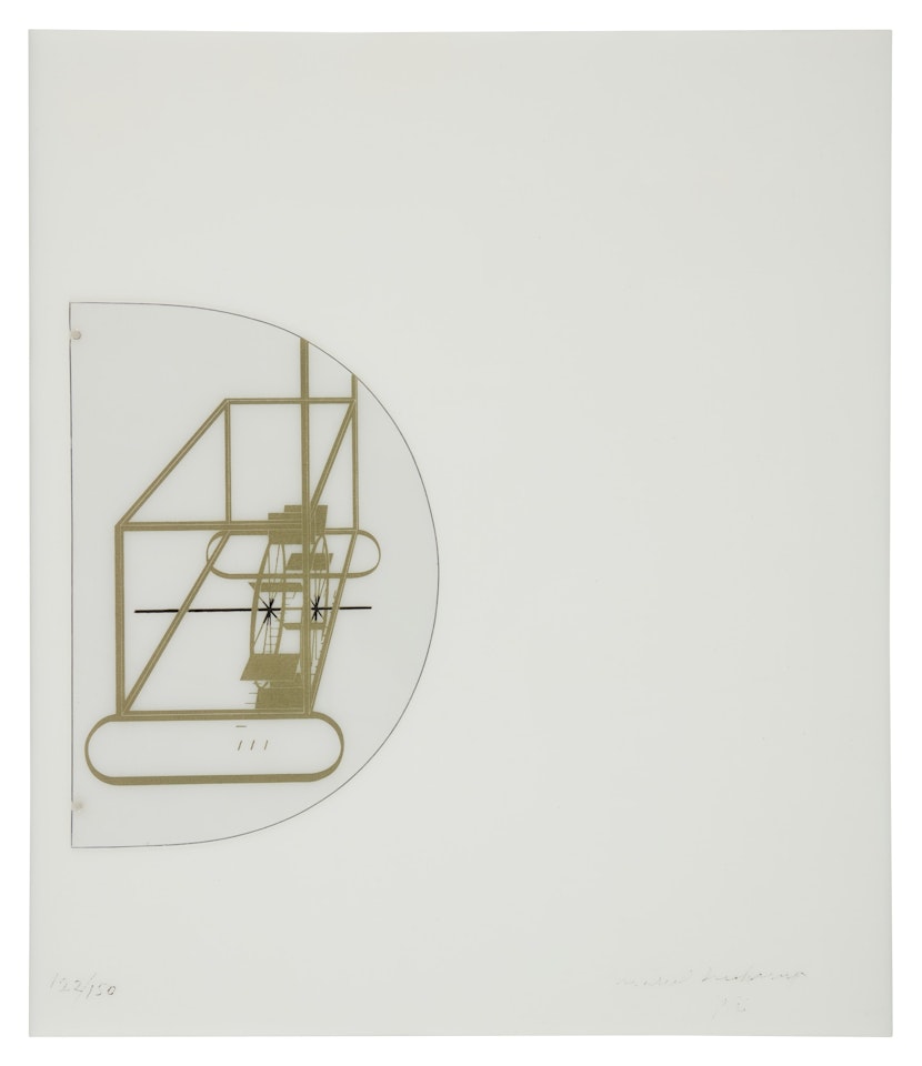 À L'Infinitif (The White Box) (Schwarz 637) by Marcel Duchamp