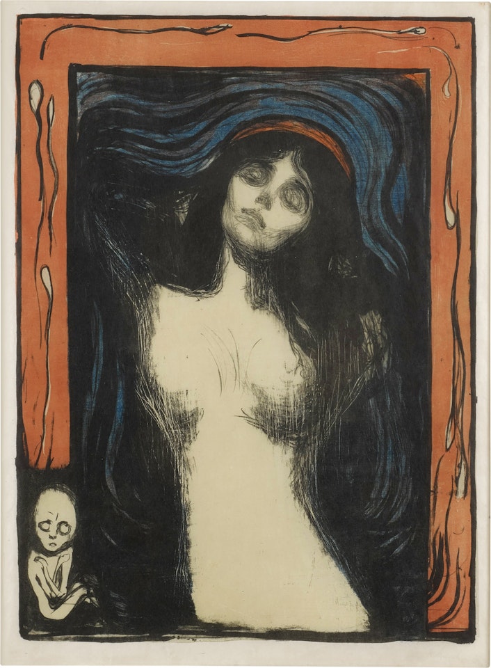 Madonna (Schiefler 33; Woll 39) by Edvard Munch