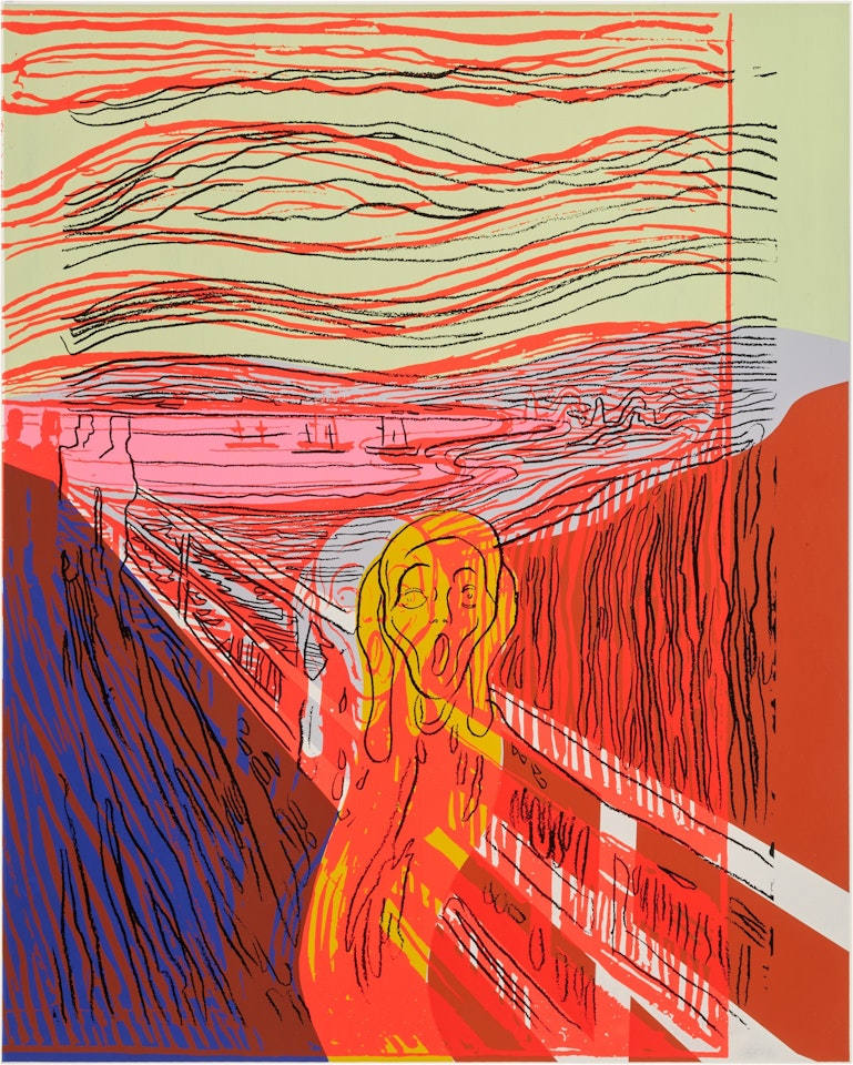 The Scream (After Munch) (Feldman & Schellmann IIIA.58) by Andy Warhol