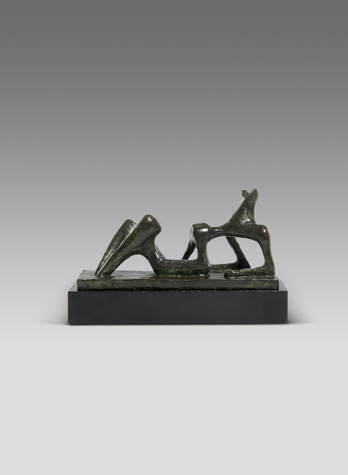 Small Maquette No. 2 for Reclining Figure by Henry Moore