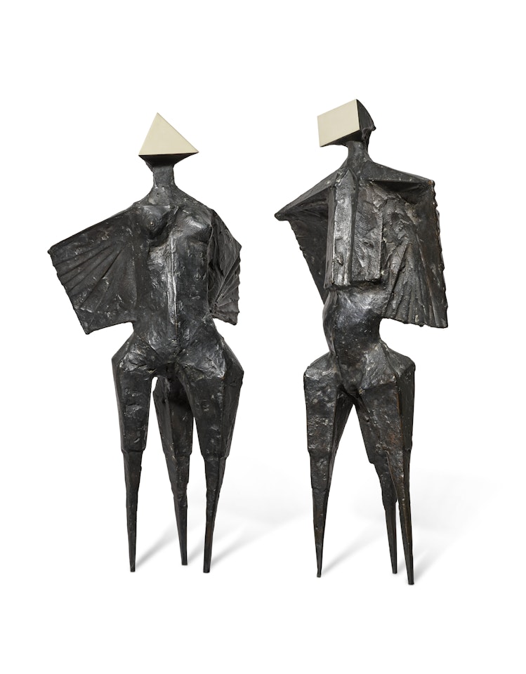 Two Winged Figures by Lynn Chadwick
