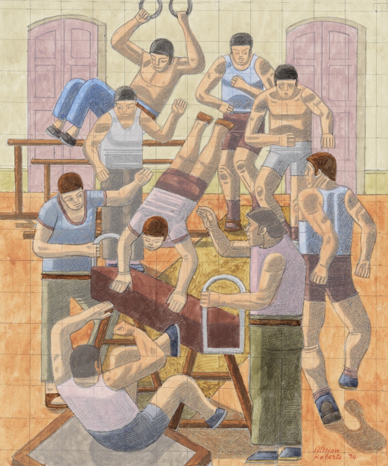 At the Gym by William Roberts