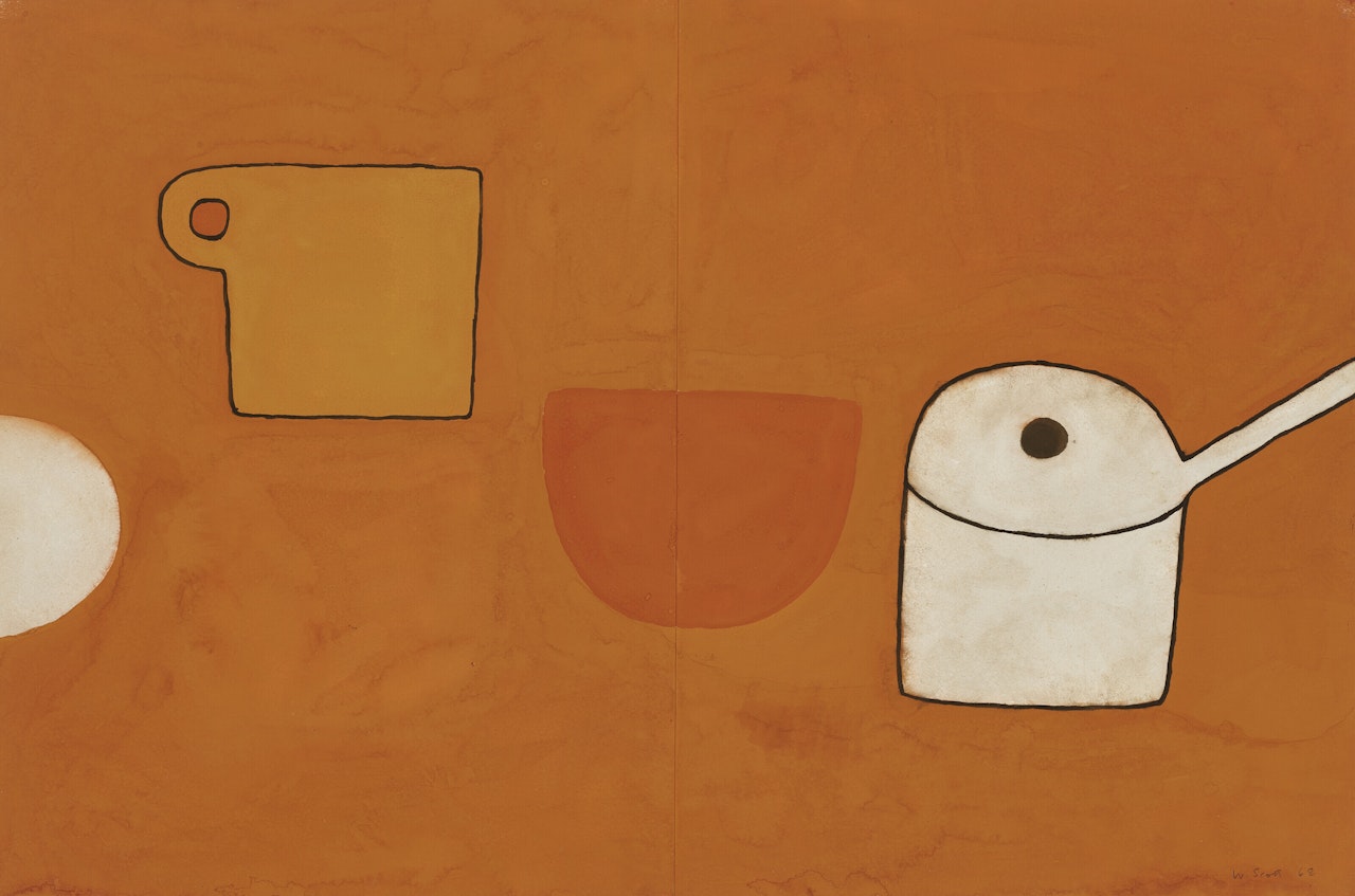 Orange Still Life by William Scott