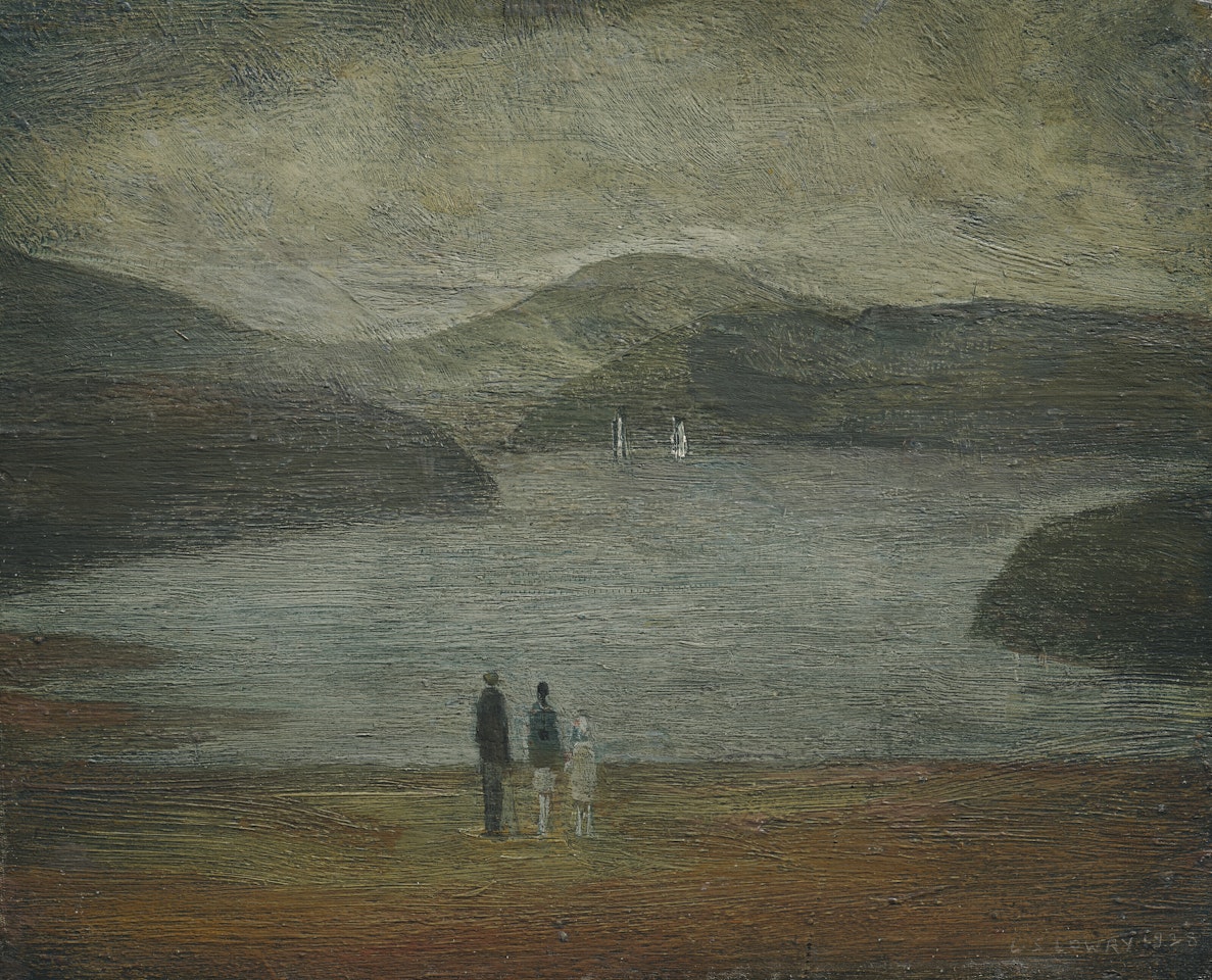 The Lake by Laurence Stephen Lowry