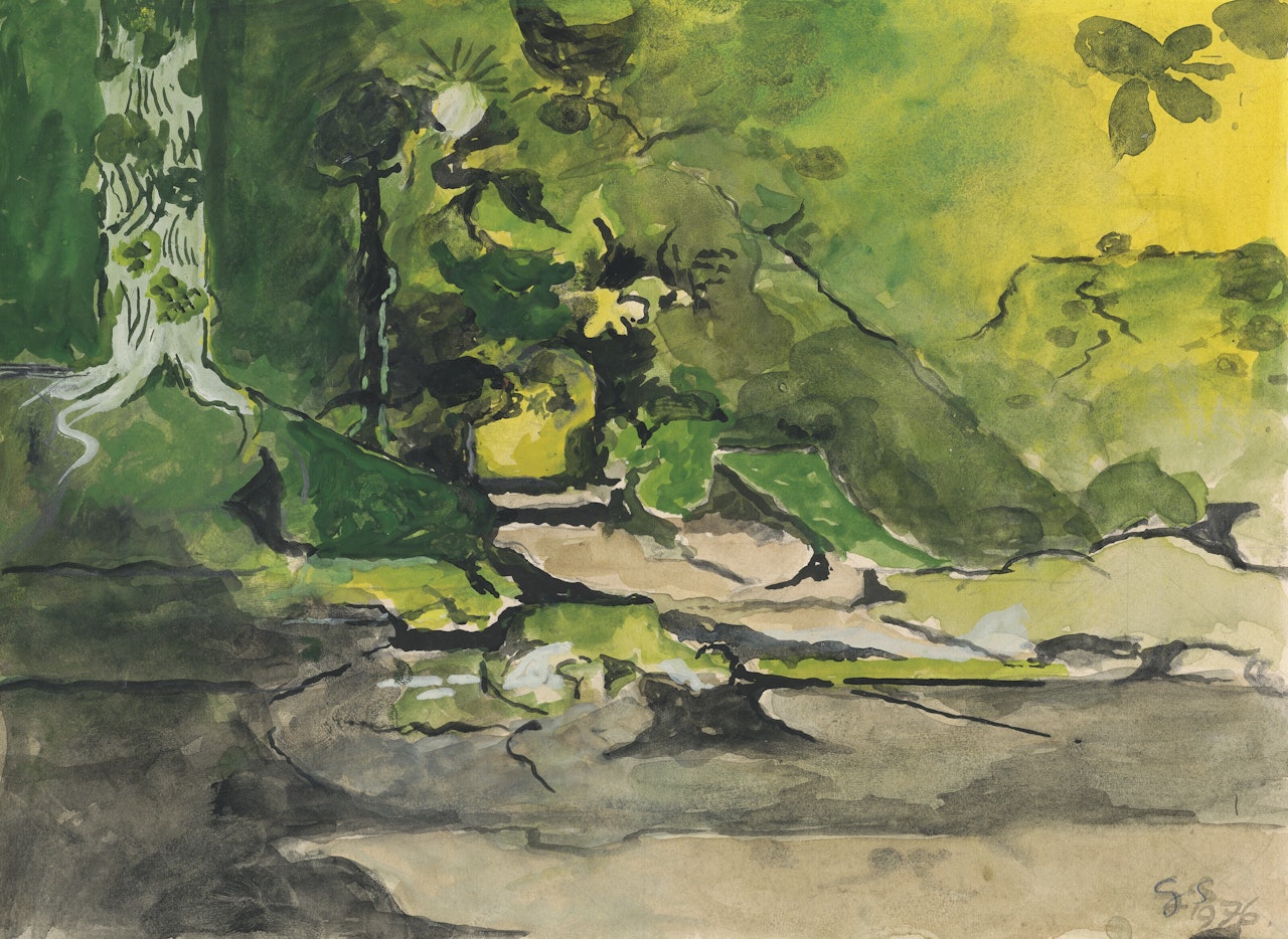 Lane opening by Graham Sutherland