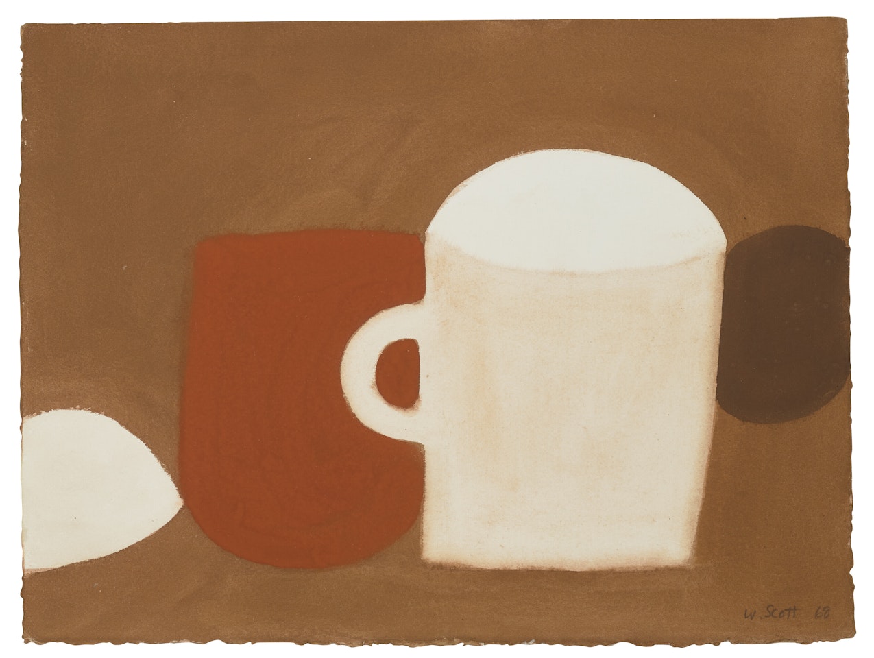 Untitled (still life with mug) by William Scott