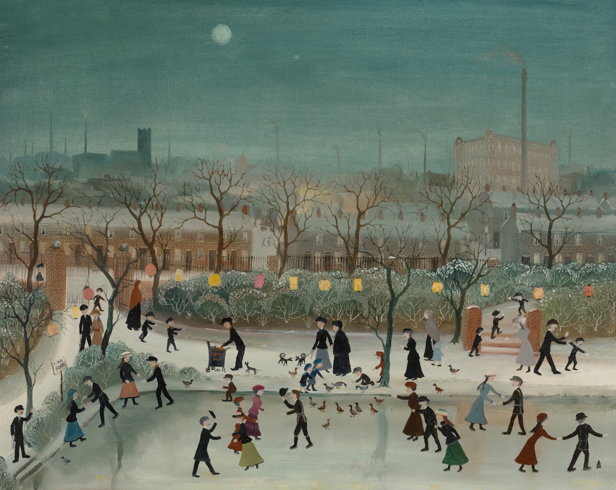 Going Home Through Alexandra Park by Helen Bradley
