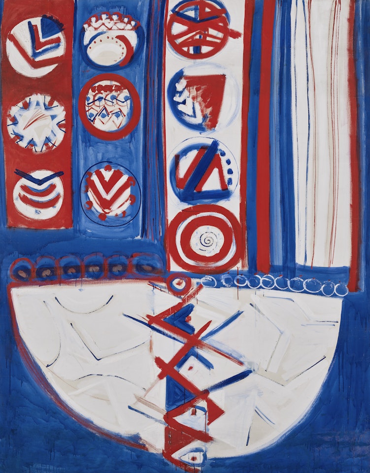 Red, Blue and White by Terry Frost