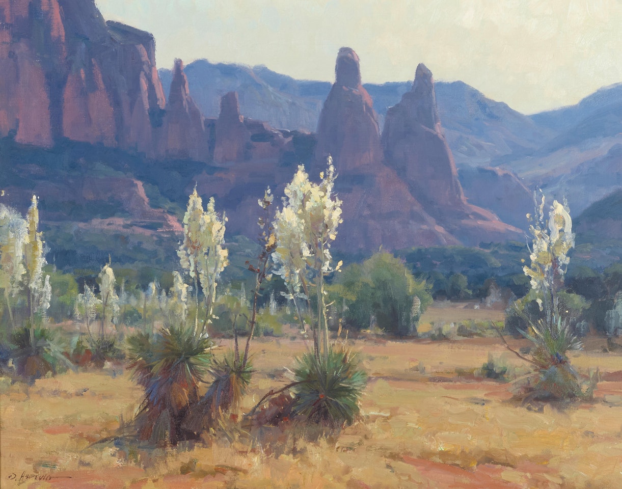 June Morning - Sedona by Clyde Aspevig
