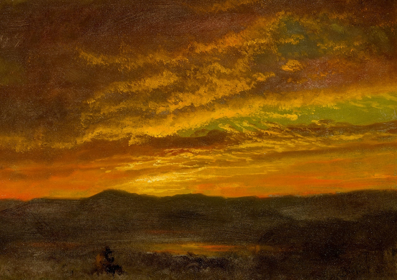 Sunrise by Albert Bierstadt