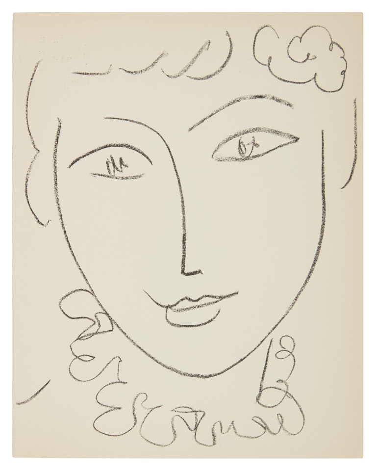 La Pompadour: One Plate (Duthuit 670; See Duthuit Books 33) by Henri Matisse