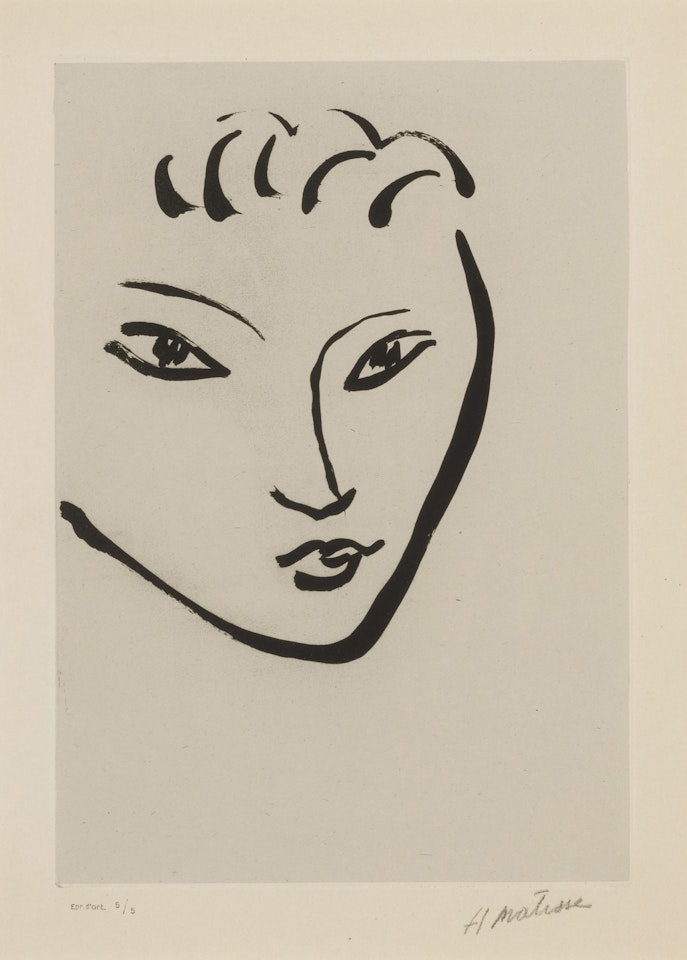 Tête de jeune garçon. Masque (Duthuit 773) by Henri Matisse