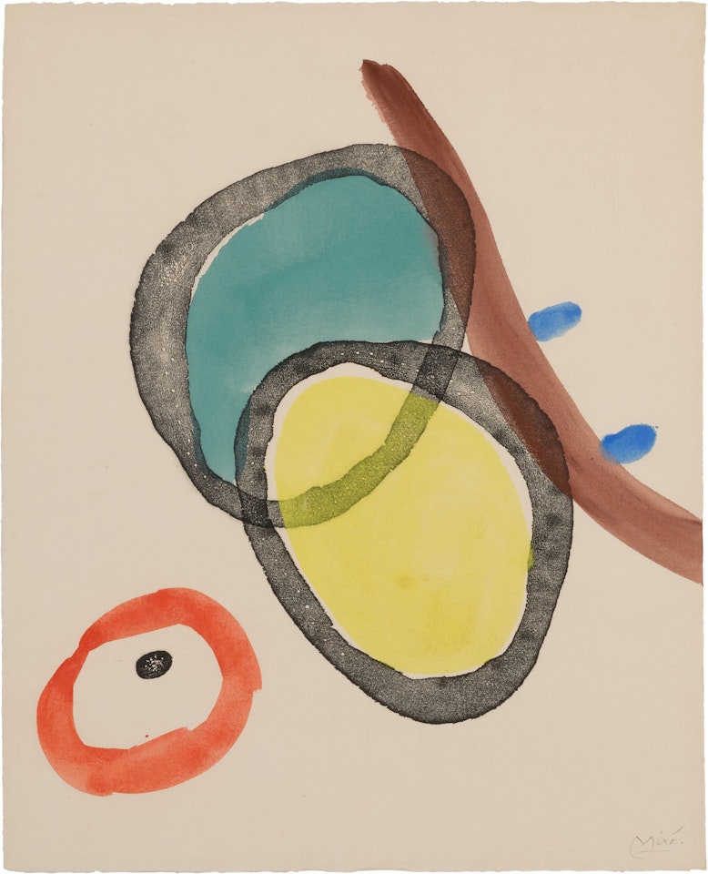 Femmes: One Plate (see Cramer Books 105) by Joan Miró