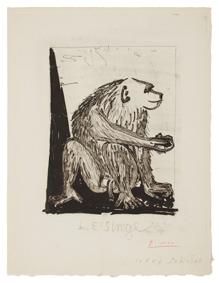 Le Singe (Bloch 339; Baer 586) by Pablo Picasso