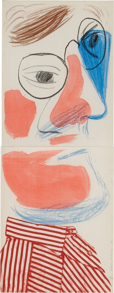 Self-Portrait, July 1986 (Museum of Contemporary Art, Tokyo 295) by David Hockney