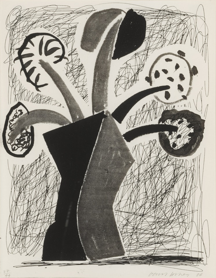 Growing, June 1986 (Museum of Contemporary Art, Tokyo 315) by David Hockney