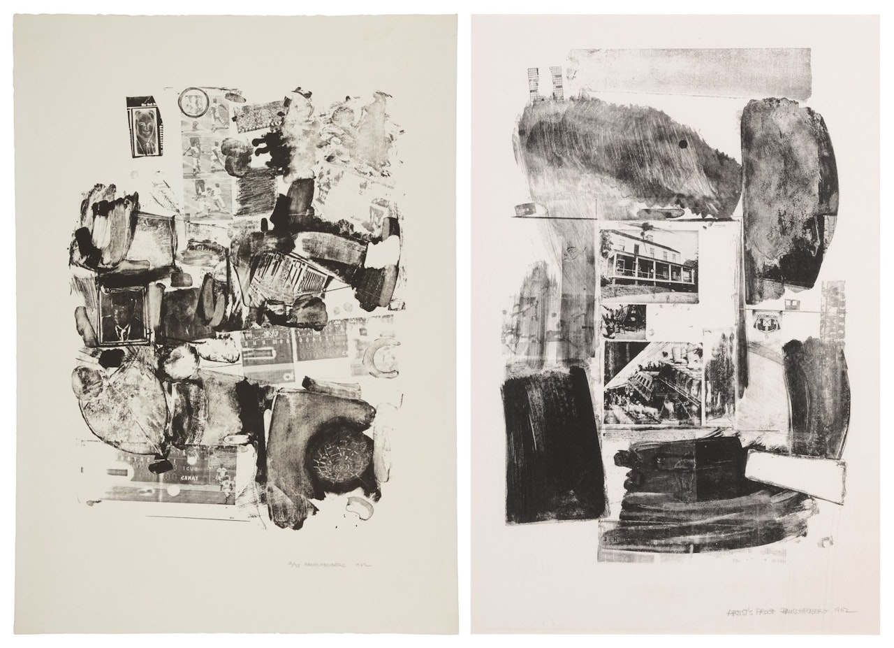 Urban; and Suburban (Foster 6 & 7) by Robert Rauschenberg