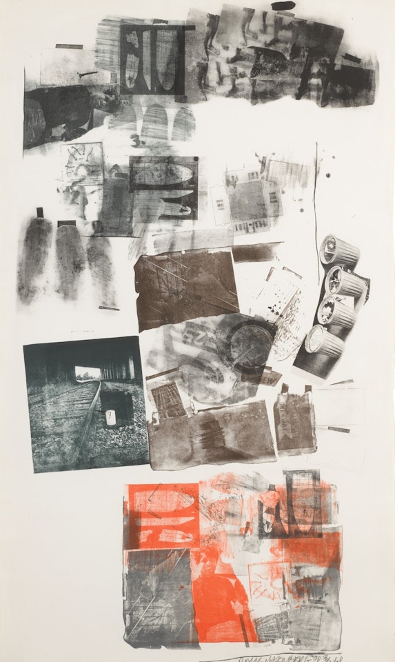 Water Stop (Foster 50) by Robert Rauschenberg