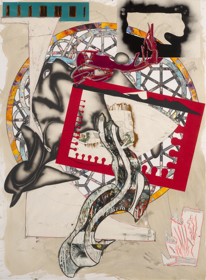 The Pacific (Axsom 187) by Frank Stella