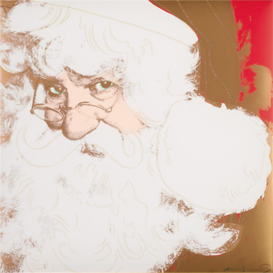 Santa Claus (Feldman & Schellmann II.266) by Andy Warhol