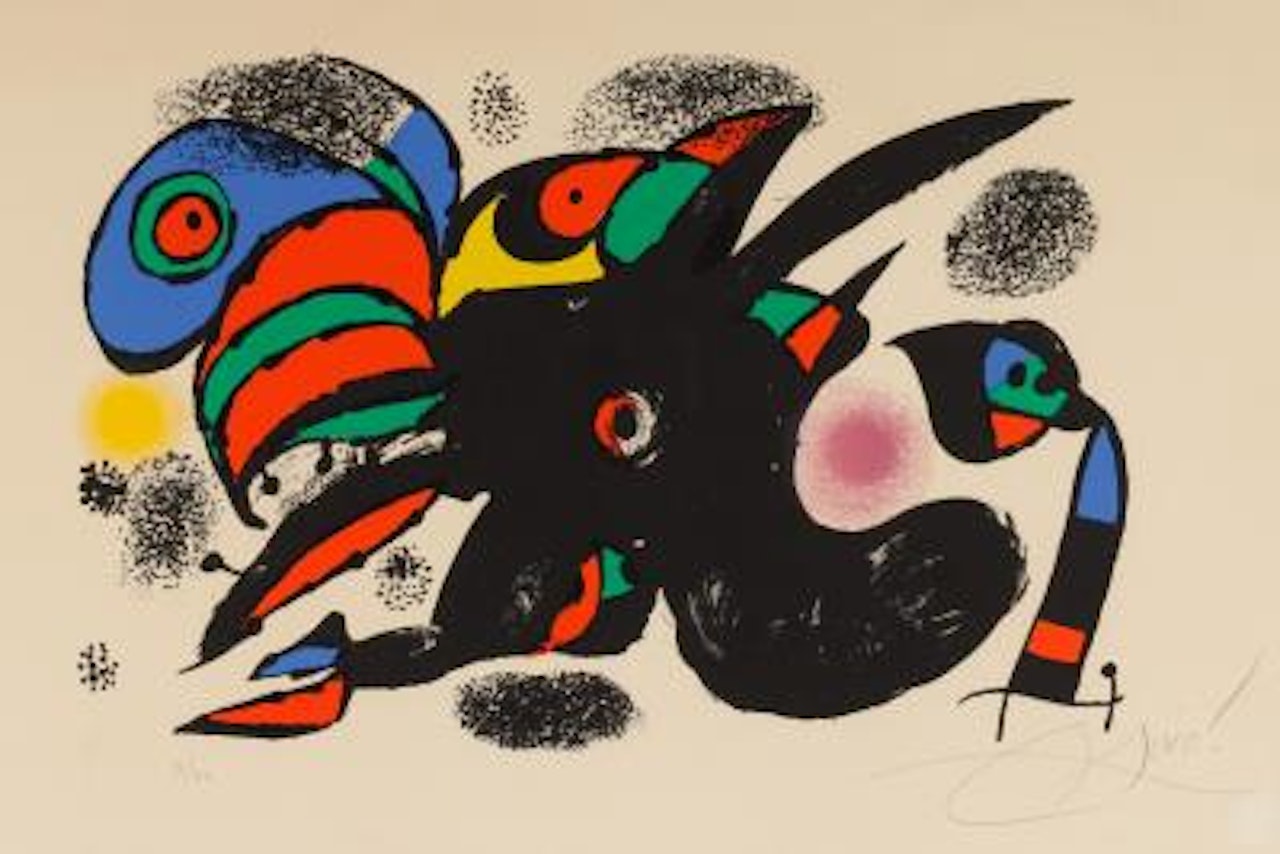 Ohne Titel (XXe siècle by Joan Miró