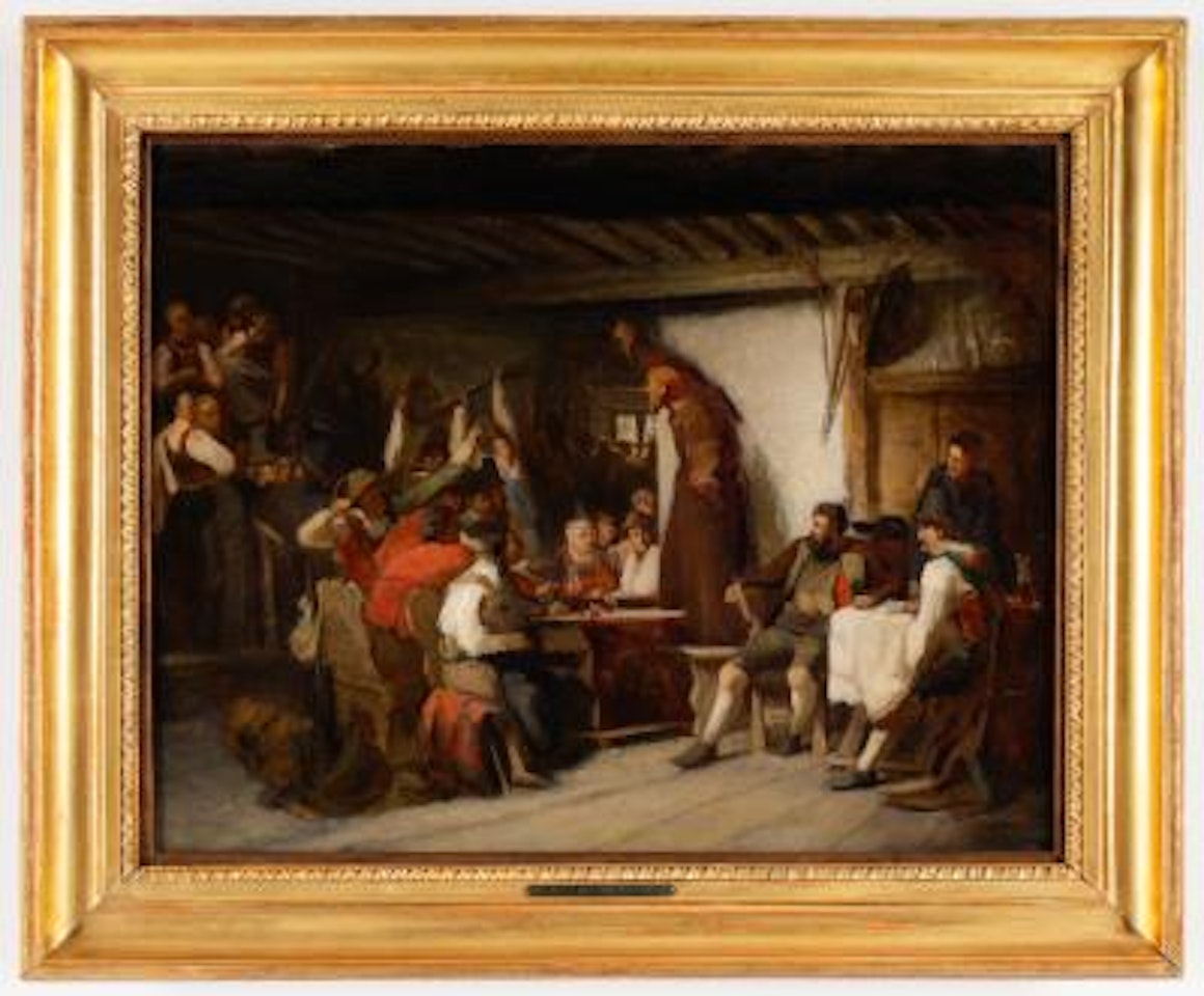 Aufruf zum Tiroler Aufstand by Franz von Defregger