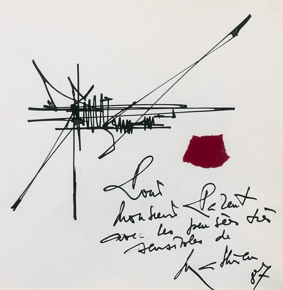 Sans titre by Georges Mathieu