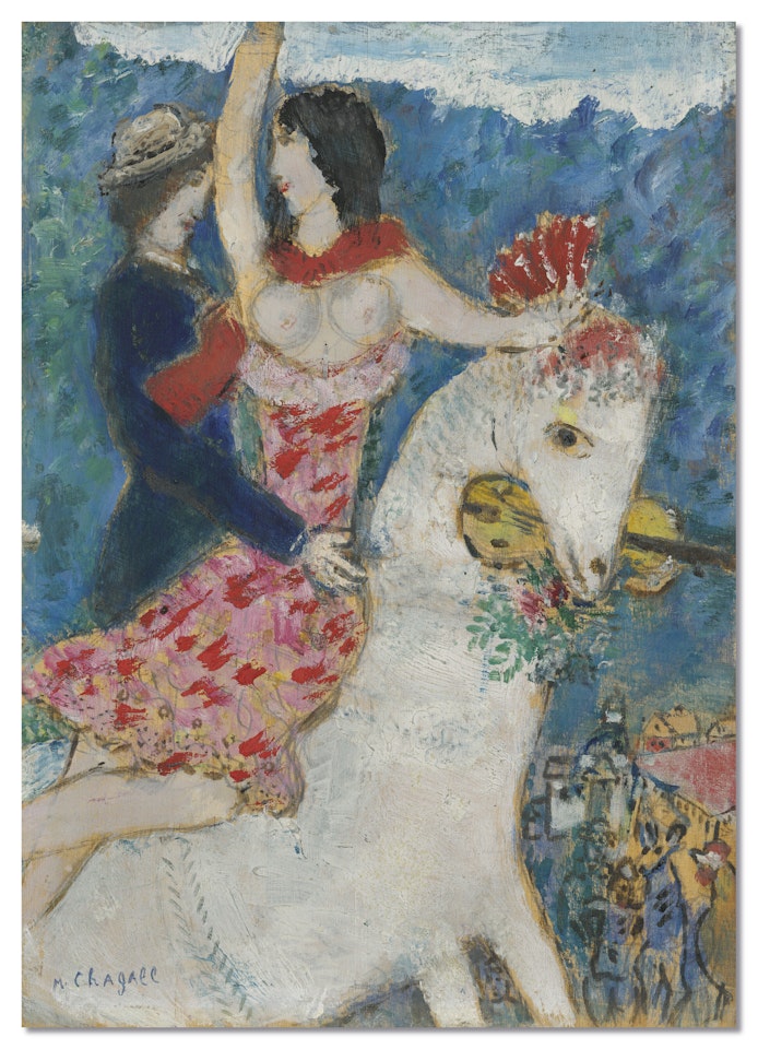 L'Écuyère by Marc Chagall