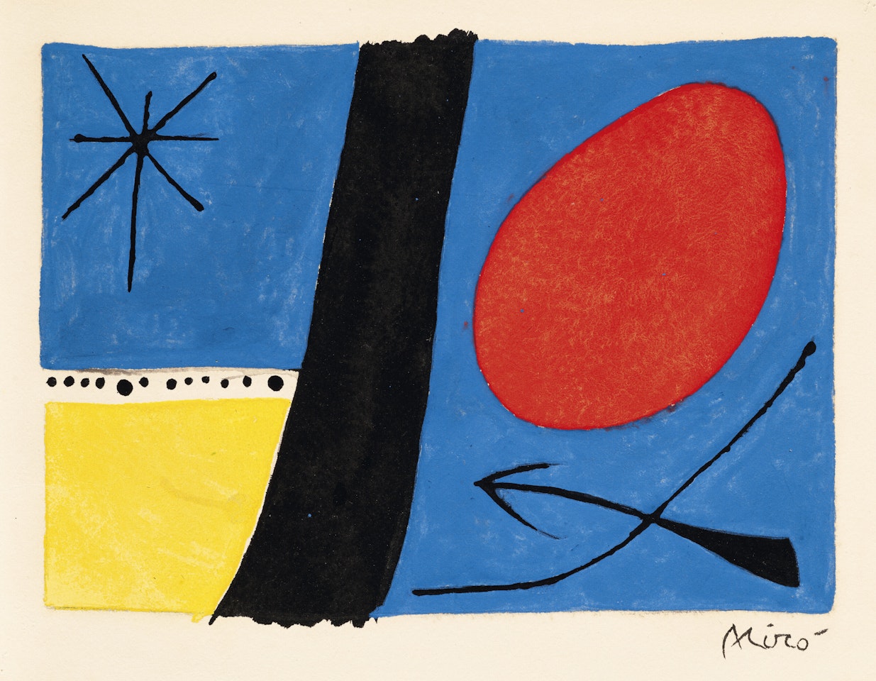 Composition by Joan Miró