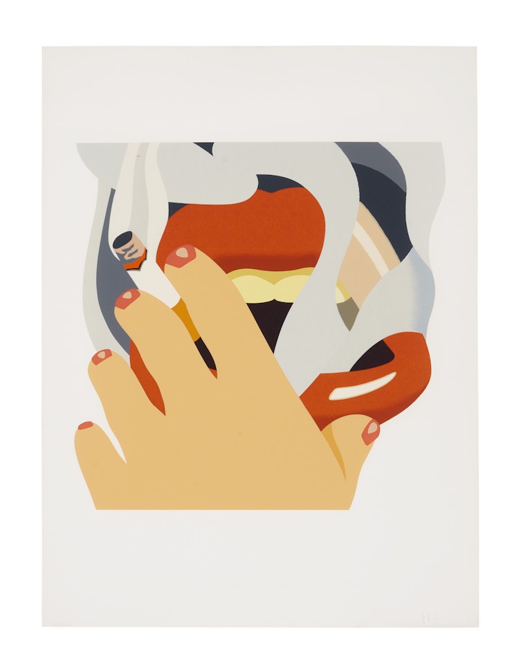 Smoker, from An American Portrait by Tom Wesselmann