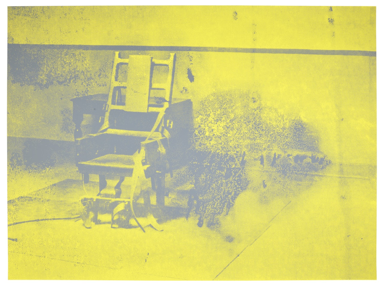 Electric Chairs: one print by Andy Warhol