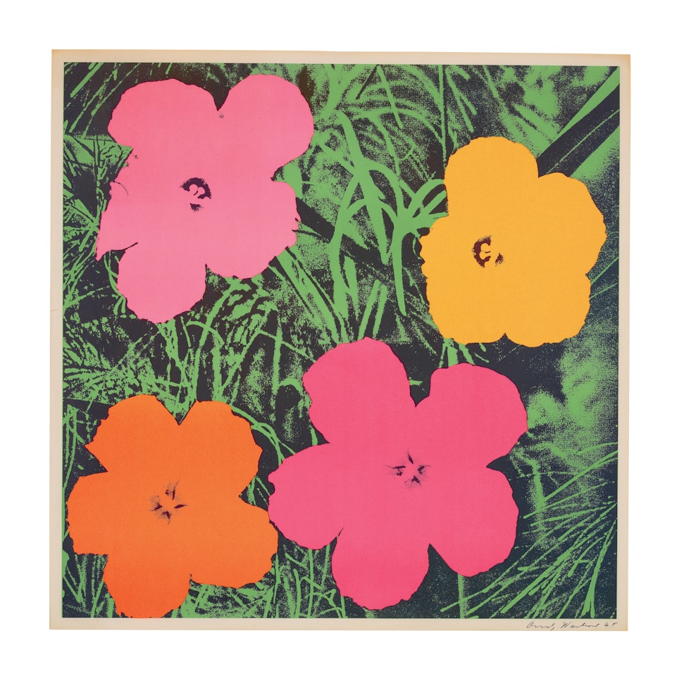 Flowers by Andy Warhol