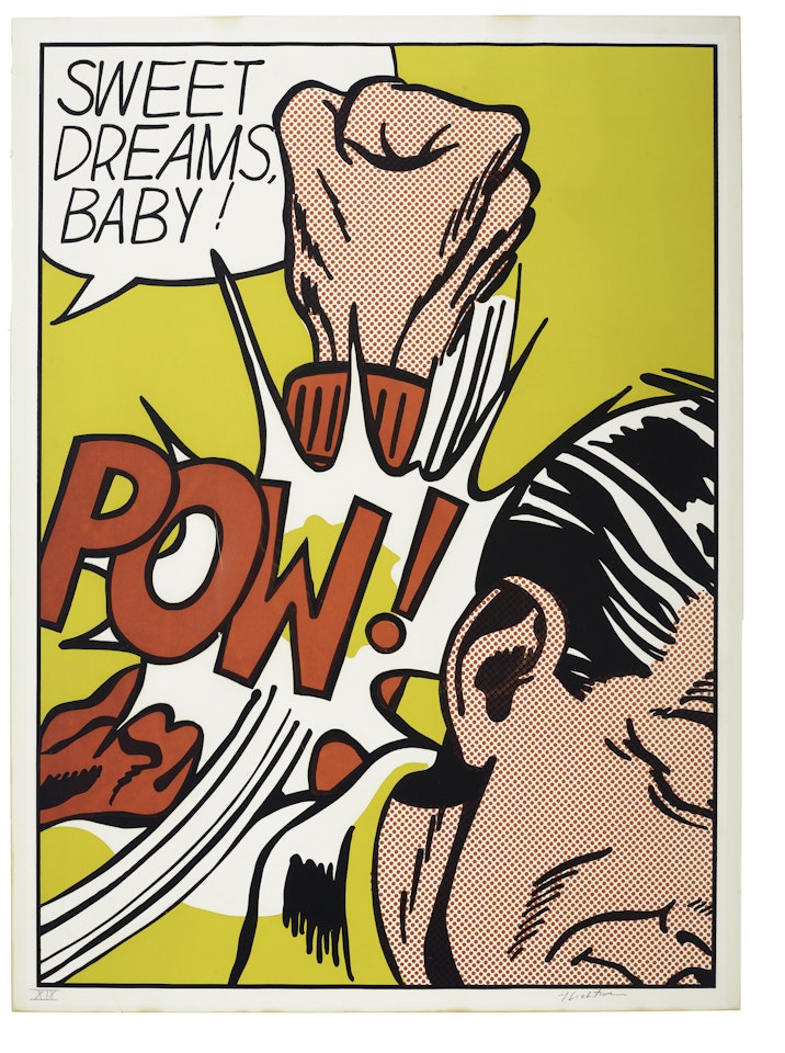 Sweet Dreams Baby!, from 11 Pop Artists Portfolio, Volume III by Roy Lichtenstein